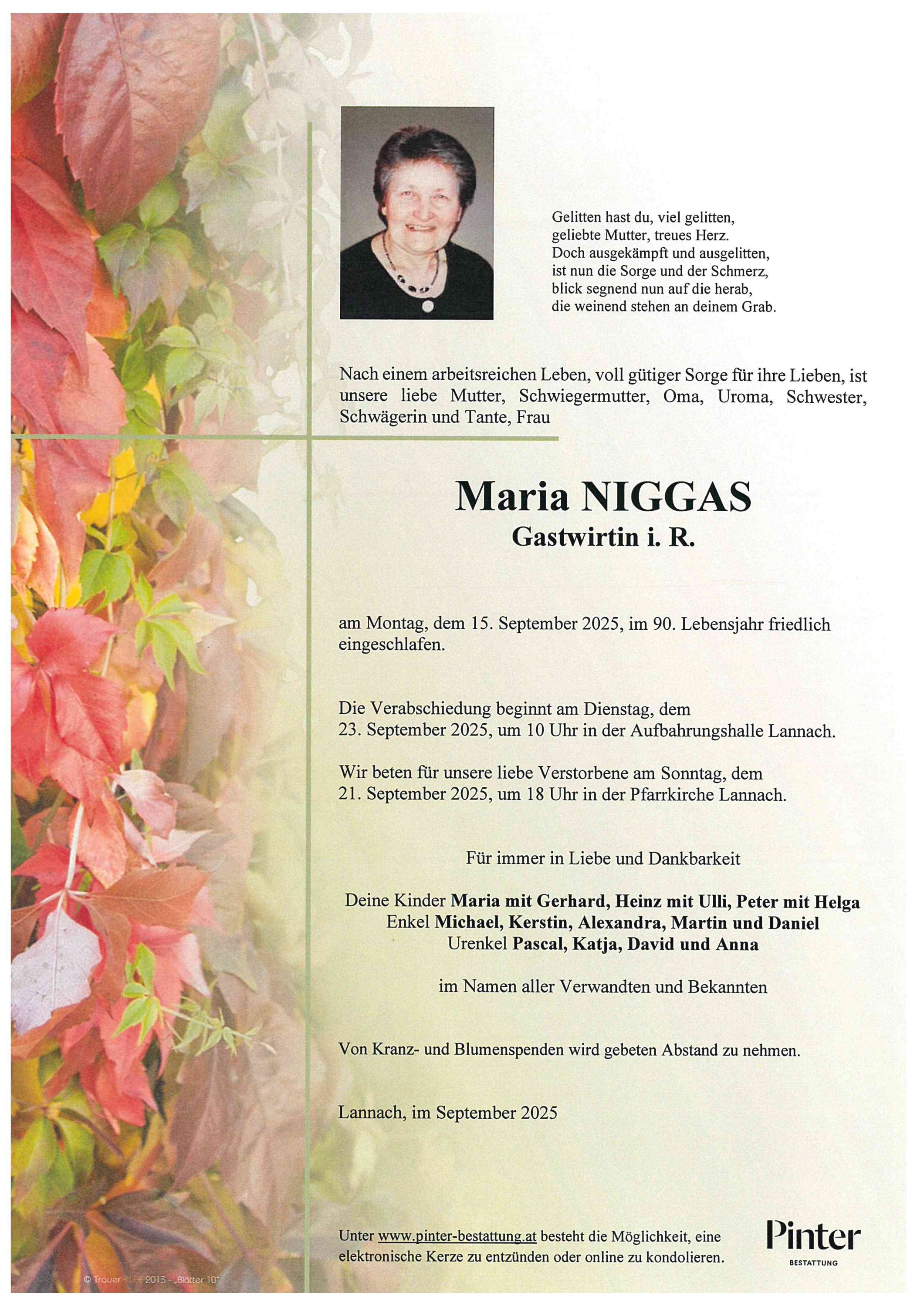 Maria Niggas